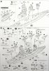 Aoshima 00251 I.J.N. Battleship Yamashiro 1944 1:700